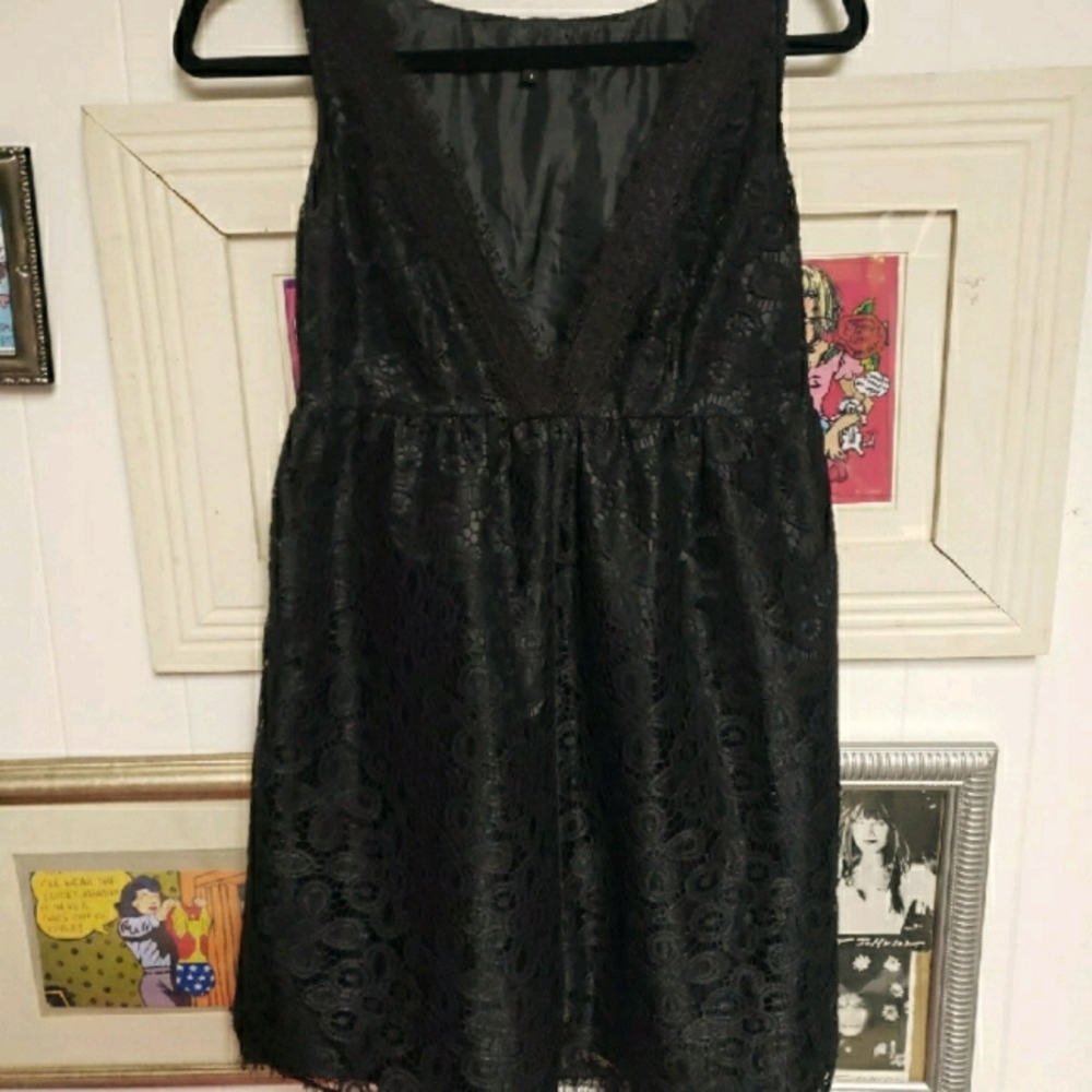 Vintage rare Betsey Johnson lace romper